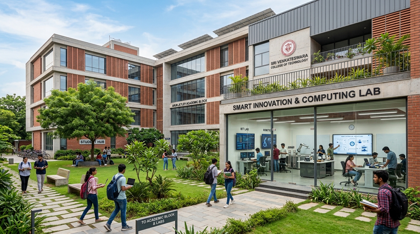 Modern college facility